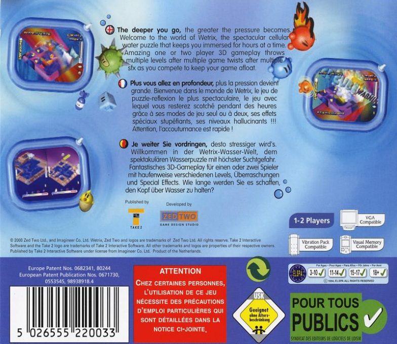 Jaquette arrière
