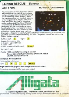 Lunar Rescue - Dos