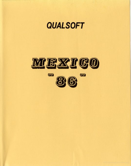 Mexico 86 Qualifiers