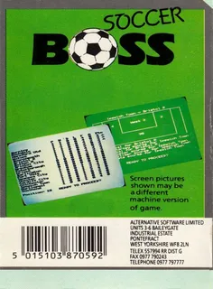 Soccer Boss - Dos