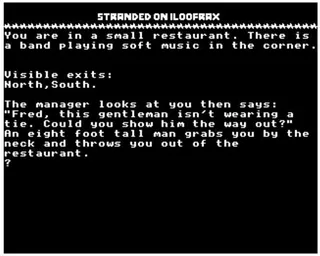 Stranded On Iloofrax