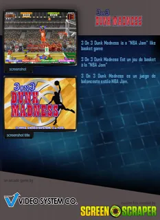 3 On 3 Dunk Madness - Dos