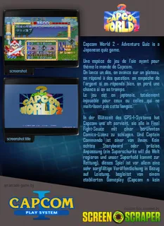 Adventure Quiz: Capcom World - Dos