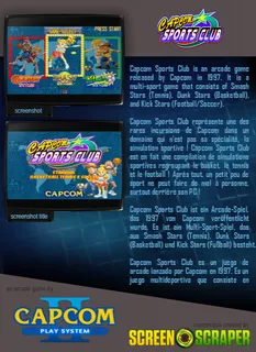 Capcom Sports Club - Dos