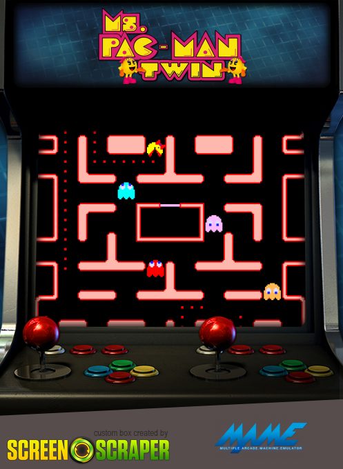 Ms Pac Man Twin