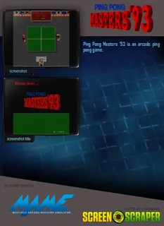 Ping Pong Masters '93 - Dos