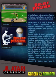 Relief Pitcher - Dos