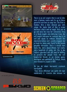 Sol Divide: Sword of Darkness - Dos