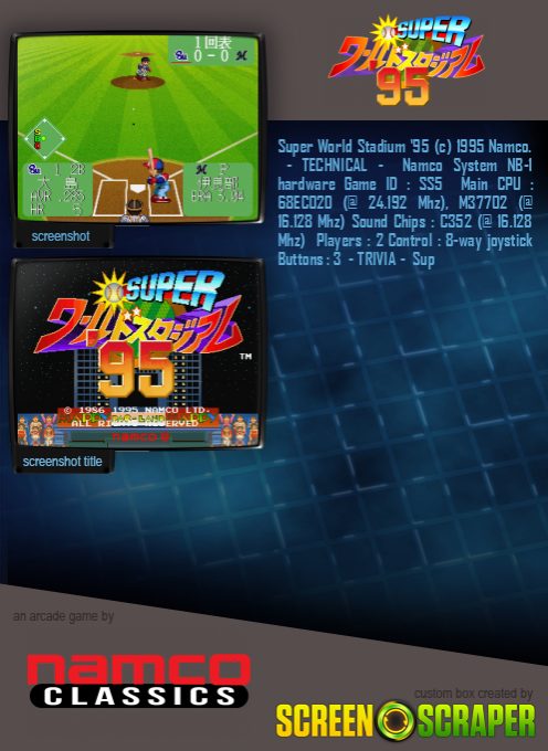 Super World Stadium '95 dos