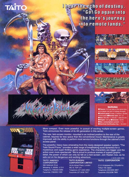 Warrior Blade - Rastan Saga Episode III