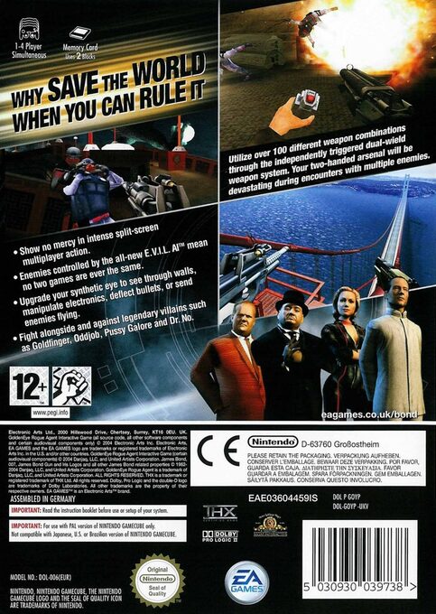 007 GoldenEye - Rogue Agent - Dos