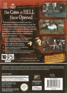 Buffy contre les vampires : Chaos Bleeds - Dos