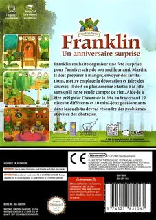 Franklin : Un Anniversaire Surprise - Dos