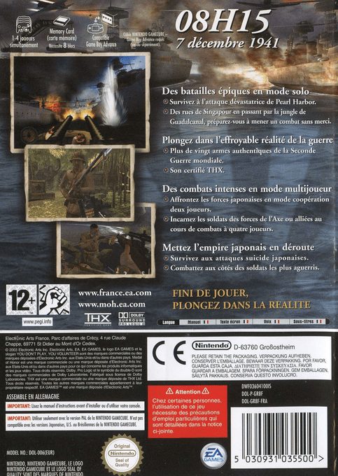 Jaquette arrière