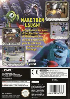 Monstres & Cie : Crazy Balls - Dos