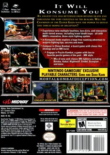Mortal Kombat : Deception - Dos
