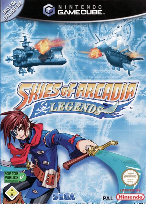 Skies of Arcadia Legends