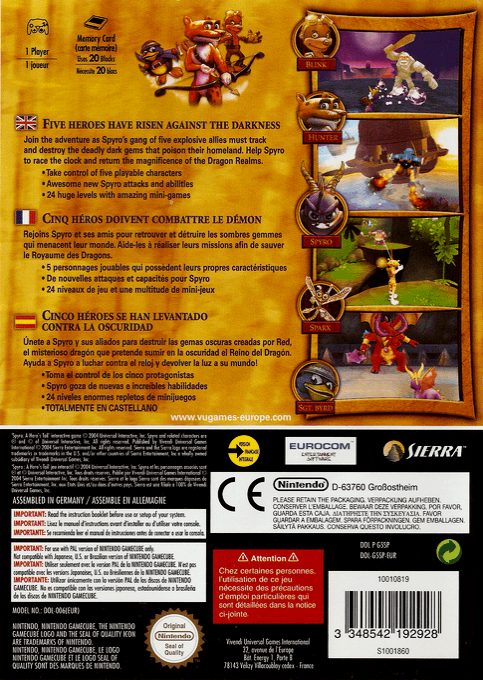 Jaquette arrière
