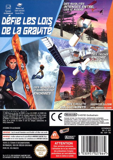 Jaquette arrière