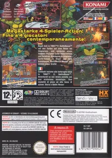 Teenage Mutant Ninja Turtles 2 : Battle Nexus - Dos