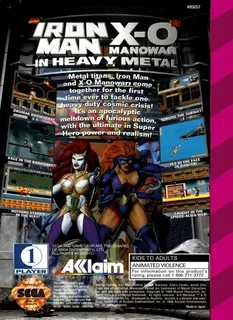 Iron Man X-O Manowar in Heavy Metal - Dos