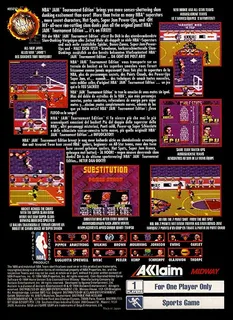 NBA Jam Tournament Edition - Dos