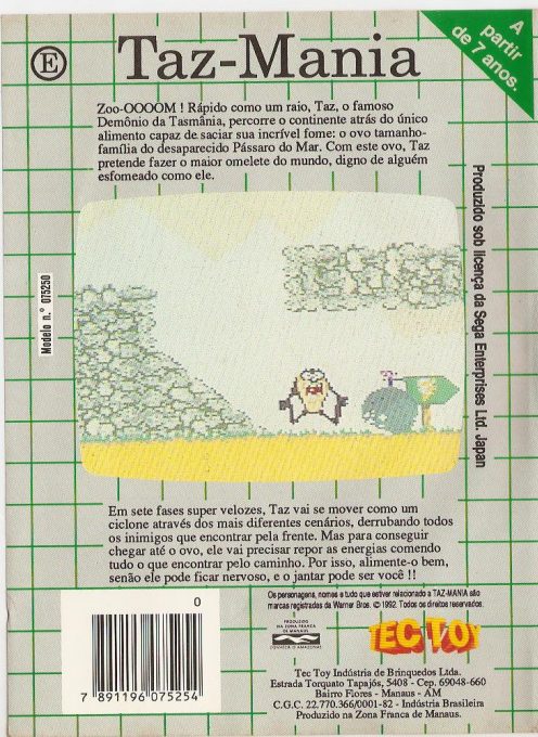 Jaquette arrière