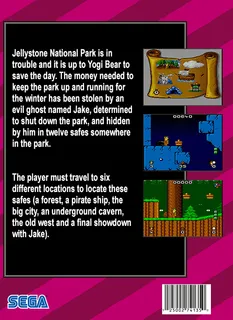 Yogi Bear in Yogi Bear's Goldrush - Dos
