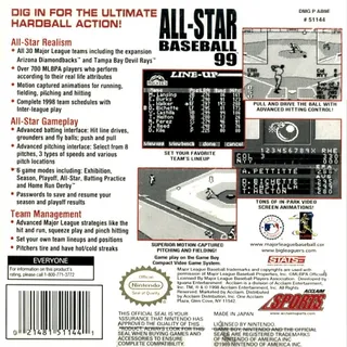 All-Star Baseball 99 - Dos