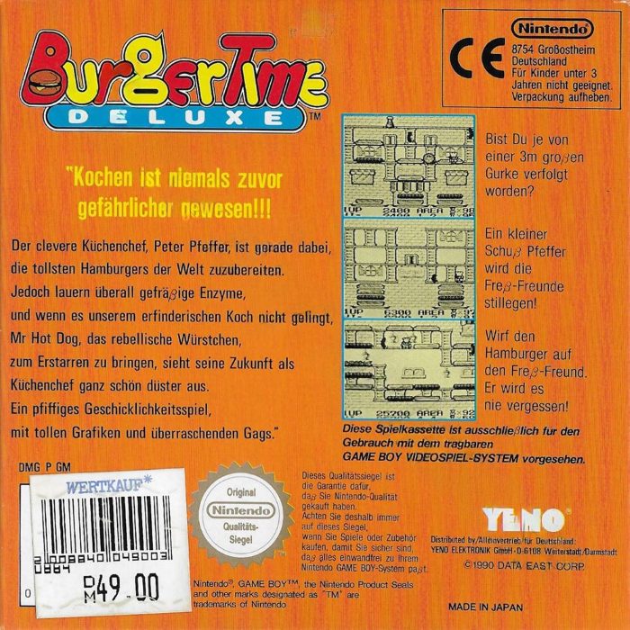 Jaquette arrière