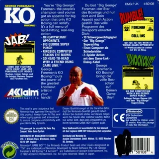 George Foreman's KO Boxing - Dos