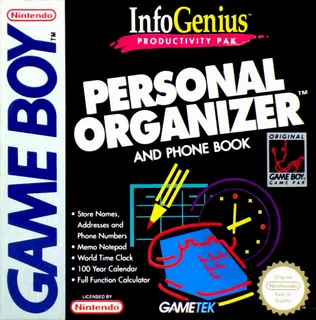 InfoGenius Systems - Personal Organizer with Phone Book