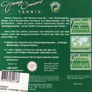 Jimmy Connors Tennis - Dos