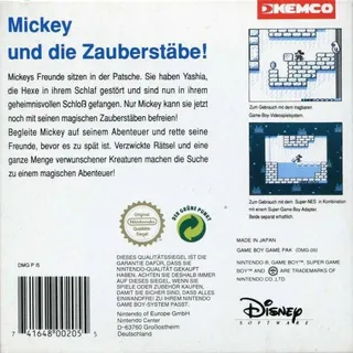 Mickey Mouse : Magic Wands - Dos