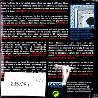 Micro Machines - Dos