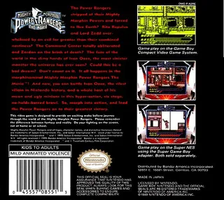 Mighty Morphin Power Rangers : The Movie - Dos