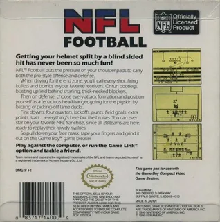NFL Football - Dos
