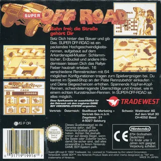 Super Off Road - Dos