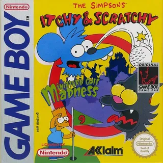 The Simpsons Itchy & Scratchy : Miniature Golf Mad