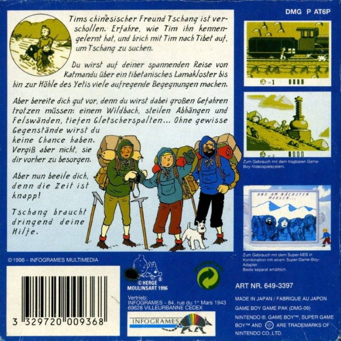 Jaquette arrière