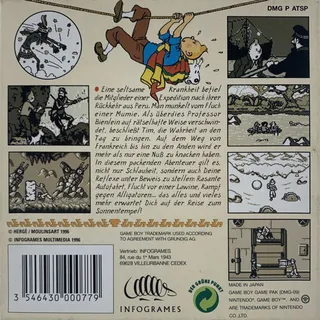 Tintin - Prisoners of the Sun - Dos