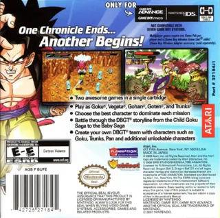 2 Games In 1! - Dragon Ball Z - Buu's Fury + Dragon Ball Gt - Transformation - Dos