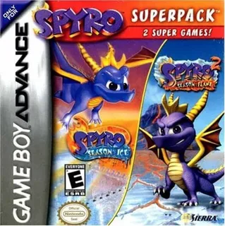 2 Games in 1 - Spyro Superpack - Spyro - Season of Ice & Spyro - Season of Flame