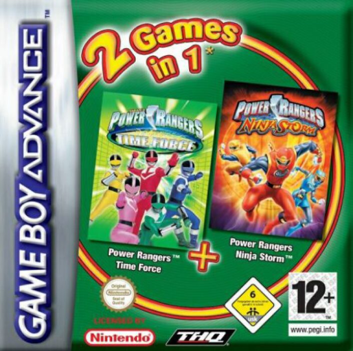 2-in-1 - Power Rangers - Ninja Storm & Power Rangers - Time Force
