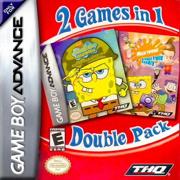 2-in-1 - SpongeBob SquarePants - Battle for Bikini Bottom & Nicktoons - Freeze Frame Frenzy