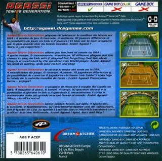 Agassi Tennis Generation - Dos