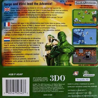 Army Men Advance - Dos
