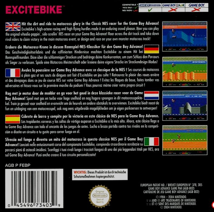 Jaquette arrière