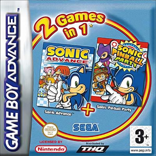 Combo Pack : Sonic Advance + Sonic Pinball Party