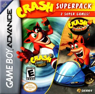 Crash Superpack - Crash Bandicoot 2 - N-Tranced & Crash Nitro Kart